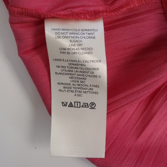 NWOT Anthropologie Somerset Silky Hot Pink Maxi Dress / 3X - Picture 9 of 9